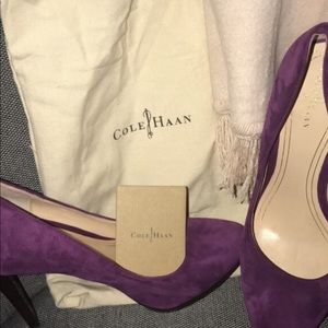 Purple shoes by Cole Haan